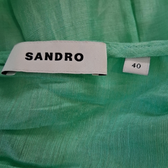 SANDRO Mariella Mini Dress Size 8 NWOT - Picture 11 of 12